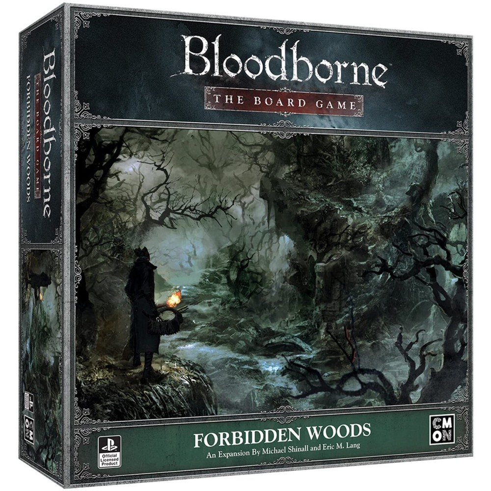 CMON Bloodborne The Board Game Forbidden Woods Expansion | Strategy Game | Horror Game | Cooperative Game for Adults and Teens | Ages 14+ | 1-4 Players | Average Playtime 60-90 Minutes | Made by CMON CMON Bloodborne The Board Game Forbidden Woods Expansion | Strategy Game | Horror Game | Cooperative Game for Adults and Teens | Ages 14+ | 1-4 Players | Average Playtime 60-90 Minutes | Made by CMON
