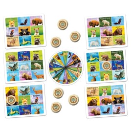 MasterPieces Officially Licensed Games - Jr Ranger Bingo Game - Tabletop Game for Kids & Family MasterPieces Officially Licensed Games - Jr Ranger Bingo Game - Tabletop Game for Kids & Family