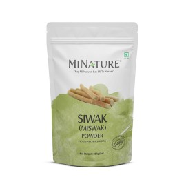 Miswak (Siwak) Powder by mi Nature | salvarado persica| 227g(8 oz) (0.5 lb) | 100% Only Miswak (siwak) Powder | Dental Care | Natural Toothpaste | Whitening Teeth | Oral Care Miswak (Siwak) Powder by mi Nature | salvarado persica| 227g(8 oz) (0.5 lb) | 100% Only Miswak (siwak) Powder | Dental Care | Natural Toothpaste | Whitening Teeth | Oral Care