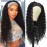 G&T Wig Headband Wigs for Black Women Wet and Wavy Headband Wig Curly Wave Synthetic Wigs Glueless Heat Resistant Long Wigs for Daily Party Use (24 inches)