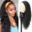 G&T Wig Headband Wigs for Black Women Wet and Wavy Headband Wig Curly Wave Synthetic Wigs Glueless Heat Resistant Long Wigs for Daily Party Use (24 inches)