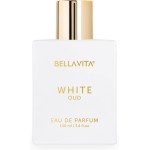 BellaVita Luxury White OUD Unisex Perfume 100Ml | Premium Arabic Men and Women Perfumes | Notes of Artemisia, Musk, Oud Vetiver and Freesias | Exquisite Unisex Arabian Perfume for Women & Men
