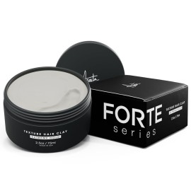 Alex Costa Hair Clay for Men by Forte Series Extreme Hold Men\'s with Natural Ingredients to Add Texture, Volume and Definition to Thick/Coarse Hair Premium Men\'s Hair Styling Products