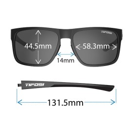 Tifosi Optics Swick Sunglasses (Blackout/Smoke lenses) Tifosi Optics Swick Sunglasses (Blackout/Smoke lenses)