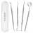 SENLMLER Dental Tools, Professional Plaque Remover Teeth Cleaning Tool Kit, Stainless Steel Dental Pick Tartar Scraper Tooth Cleaner, Oral Care Hygiene Set for Dentist Personal Pets with Storage Box