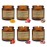 6 Pack Candles for Home Scented Aromatherapy Candle Gift Set for Women Soy Wax Long Lasting Amber Jar Candles Gift for Birthday Mother\'s Thanksgiving Day Present