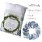 Yoothy Baby Monthly Milestone Blanket for Boy Girl Gender Neutral Gift for Baby Shower, Mountain Blanket for Newborn Picture, Wreath &12 Stickers Included, Soft Flannel Blanket 45\'\'x40\'\'