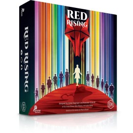 Stonemaier Games: Red Rising | A Competitive Strategy Game Based on The Novels from Pierce Brown | Craft a Hand of Powerful Characters from The World of Red Rising | 1-6 Players, 60 Mins, Ages 14+