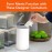 Spectrum Disinfecting Wipes Container with Push Button Lid - Refillable Dispenser for Bathroom, Kitchen, Classroom, Countertop, & Home - Stainless Steel & Rust-Resistant Disinfectant Wipes Holder