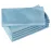Puomue 6 Pack Microfiber Glass Cleaning Cloth, 16 Inch X 16 Inch, Lint Free Quickly Clean Window, Glasses, Windshields, Mirrors, and Stainless Steel, Blue