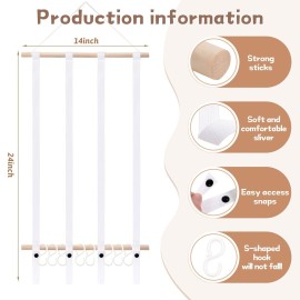 OAOLEER Hair Bow Holder Organizer for GirlsHair Clips Headband Organizer Storage Wall Hanging Home Decor for Girls Room OAOLEER Hair Bow Holder Organizer for GirlsHair Clips Headband Organizer Storage Wall Hanging Home Decor for Girls Room