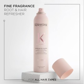 KRASTASE Fresh Affair Dry Shampoo, Fine Fragrance Root and Hair Refresher, Instantly Absorbs Excess Oil on Scalp and Hair, Lightweight, Fresh Scent, Silicone Free for All Hair Types, 5.3 oz KRASTASE Fresh Affair Dry Shampoo, Fine Fragrance Root and Hair Refresher, Instantly Absorbs Excess Oil on Scalp and Hair, Lightweight, Fresh Scent, Silicone Free for All Hair Types, 5.3 oz