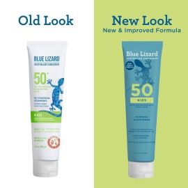 BLUE LIZARD Kids Sunscreen Lotion SPF 50+ 5oz Tube, cream BLUE LIZARD Kids Sunscreen Lotion SPF 50+ 5oz Tube, cream