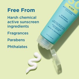 BLUE LIZARD Kids Sunscreen Lotion SPF 50+ 5oz Tube, cream BLUE LIZARD Kids Sunscreen Lotion SPF 50+ 5oz Tube, cream
