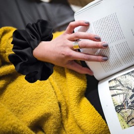 CEELGON Black Big Scrunchies for Women 6.3Inches Large Scrunchie Satin Oversized Silk Thick Elastic Hair Ties Jumbo Hair Scrunchies 6 Pack (Black) CEELGON Black Big Scrunchies for Women 6.3Inches Large Scrunchie Satin Oversized Silk Thick Elastic Hair Ties Jumbo Hair Scrunchies 6 Pack (Black)