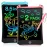 LCD Writing Tablet, 2 Pack Toddler Kids Toys, 8.5 Inch Coloring Books Drawing Pad, Travel Essentials Airplane Toys Road Trip Activities, Birthday Gifts for Girls Boys Age 3-8