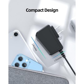 15V HQ8505 Power Cord Fit for Philips Norelco 3000 5000 7000 9000 Series Charger Shaver Electric Razor Beard Trimmer (Fit for Multigroom MG5750 MG7750 MG7770 MG7790)