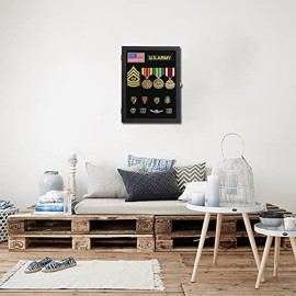 Verani Pin Display Case - 11x14 Pin Collection Display with 98% Uv Protection Acrylic Door for Military Medals, Beach Tags, Jewelry Pins, Pin Gift, Insignia Ribbons, Pin Enthusiast Collectibles, Black Verani Pin Display Case - 11x14 Pin Collection Display with 98% Uv Protection Acrylic Door for Military Medals, Beach Tags, Jewelry Pins, Pin Gift, Insignia Ribbons, Pin Enthusiast Collectibles, Black