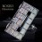 Yzzseven 12 Types of 600 Crystal AB Diamonds + 2500 Flat Rhinestones Mix 20 Styles Flatback DIY Crafts Rhinestone Crystals 3D Ornaments Flat Back Stones Set + Tweezers + Drill Pen
