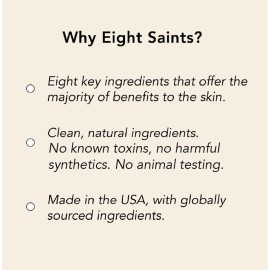 Eight Saints Down To Earth Mud Gel Face Wash, Natural and Organic, Gentle and Effective Daily Anti Aging Facial Cleanser, Makeup Remover, Nourishing and Hydrating Face Cleanser, 6.7 Ounces