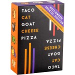 Taco Cat Goat Cheese Pizza - Halloween Edition - Halloween Party Games for Kids and Adults - Halloween Party Favors, Halloween School Party Prize, Trick or Treat Gift, Kids Ages 8+