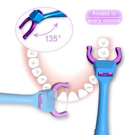 T.Smile Evolutionary Clean Dental Flossers, Kit of Refills Plus Long Handle (1 Handle + 100 Refills) T.Smile Evolutionary Clean Dental Flossers, Kit of Refills Plus Long Handle (1 Handle + 100 Refills)