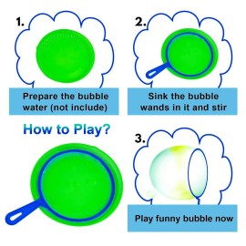Roberly 15 Pack Bubble Wands Set with Tray Bulk Funny Bubble Making Toy for Kids - Summer Outdoor Toys & Also Gifts for Kids Birthday Games Party Favors Roberly 15 Pack Bubble Wands Set with Tray Bulk Funny Bubble Making Toy for Kids - Summer Outdoor Toys & Also Gifts for Kids Birthday Games Party Favors
