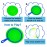 Roberly 15 Pack Bubble Wands Set with Tray Bulk Funny Bubble Making Toy for Kids - Summer Outdoor Toys & Also Gifts for Kids Birthday Games Party Favors