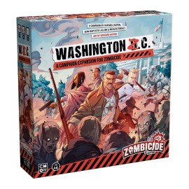 Zombicide 2nd Edition Washington Z.C. Board Game Expansion - New Campaign & Night Mode Challenges! Cooperative Tabletop Miniatures Strategy Game, Ages 14+, 1-6 Players, 1 Hour Playtime, Made by CMON Zombicide 2nd Edition Washington Z.C. Board Game Expansion - New Campaign & Night Mode Challenges! Cooperative Tabletop Miniatures Strategy Game, Ages 14+, 1-6 Players, 1 Hour Playtime, Made by CMON