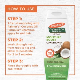 Palmer\'s Coconut Oil Formula Moisture Boost Conditioner, 13.5 Ounce Palmer\'s Coconut Oil Formula Moisture Boost Conditioner, 13.5 Ounce