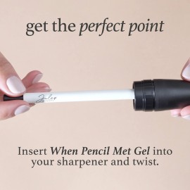 Julep When Pencil Met Gel Sharpenable Multi-Use Longwear Eyeliner Pencil - Soft Black - Transfer-Proof - High Performance Liner. Julep When Pencil Met Gel Sharpenable Multi-Use Longwear Eyeliner Pencil - Soft Black - Transfer-Proof - High Performance Liner.