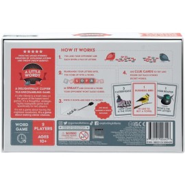 A Little Wordy by Exploding Kittens - 2 Players - Ages 10+ - 15 Minutes to Play - Letter Tile Word Game for Adults and Teens, Ideal for Date Night Game or Couples Fun A Little Wordy by Exploding Kittens - 2 Players - Ages 10+ - 15 Minutes to Play - Letter Tile Word Game for Adults and Teens, Ideal for Date Night Game or Couples Fun