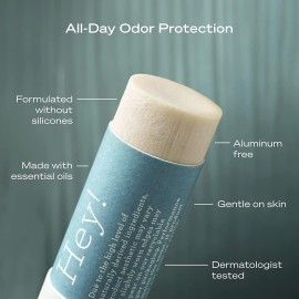 Hey Humans Deodorant, Aluminum Free Deodorant for Women and Men, Contains Naturally Derived Ingredients, All Day Odor Control, Refreshing Essential Oils, Earth Friendly Package, Coconut Mint Hey Humans Deodorant, Aluminum Free Deodorant for Women and Men, Contains Naturally Derived Ingredients, All Day Odor Control, Refreshing Essential Oils, Earth Friendly Package, Coconut Mint