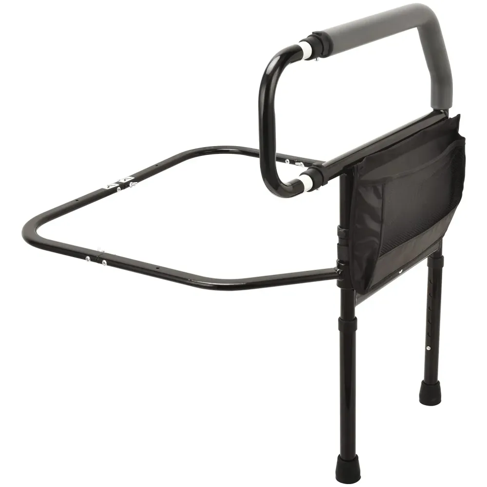 Sangohe Bed Rail for Elderly, Bed Assist Grab Bar Handle with Storage Pocket, Safety Bed Rails for Elderly Adults Getting in & Out of Bed at Home and Dorm - Fit King, Queen, Full, Twin Sangohe Bed Rail for Elderly, Bed Assist Grab Bar Handle with Storage Pocket, Safety Bed Rails for Elderly Adults Getting in & Out of Bed at Home and Dorm - Fit King, Queen, Full, Twin
