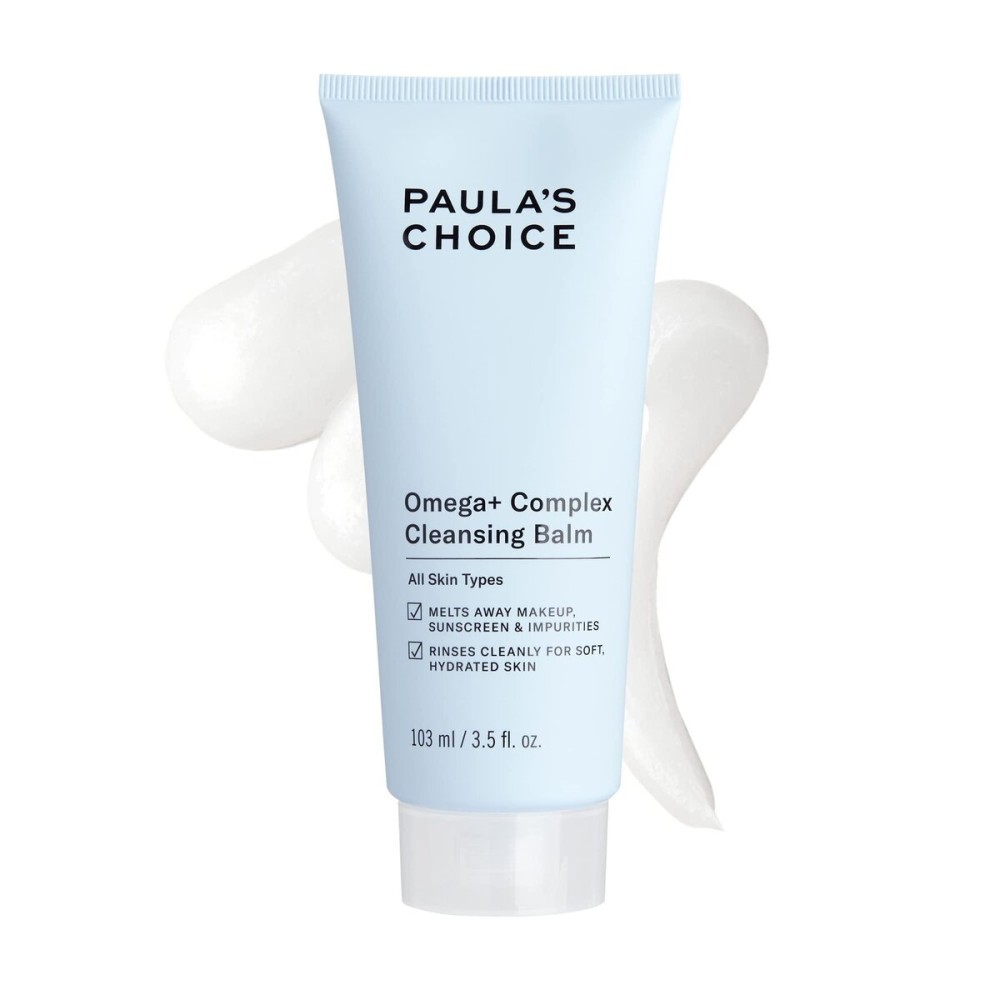 Paula\'s Choice Omega Complex Cleansing Balm, Double Cleanse Face Wash & Gentle Daily Makeup Remover, Suitable for Dry & Sensitive Skin, Mineral Oil-Free, Paraben-Free & Fragrance-Free, 3.5 Fl Oz Paula\'s Choice Omega Complex Cleansing Balm, Double Cleanse Face Wash & Gentle Daily Makeup Remover, Suitable for Dry & Sensitive Skin, Mineral Oil-Free, Paraben-Free & Fragrance-Free, 3.5 Fl Oz