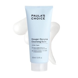 Paula\'s Choice Omega Complex Cleansing Balm, Double Cleanse Face Wash & Gentle Daily Makeup Remover, Suitable for Dry & Sensitive Skin, Mineral Oil-Free, Paraben-Free & Fragrance-Free, 3.5 Fl Oz