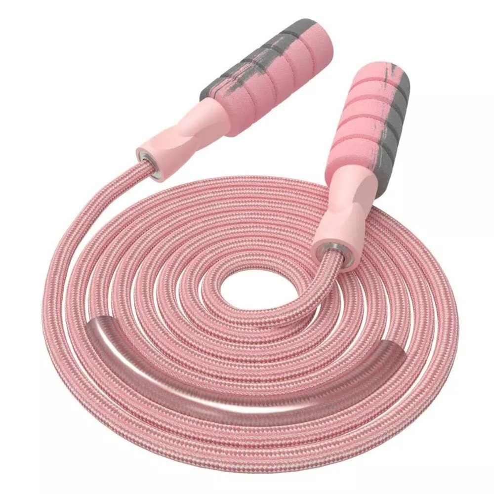 FITMYFAVO Jump Rope Cotton Adjustable Skipping Weighted jumprope for WomenAdult and Children Athletic Fitness Exercise Jumping Rope FITMYFAVO Jump Rope Cotton Adjustable Skipping Weighted jumprope for WomenAdult and Children Athletic Fitness Exercise Jumping Rope