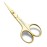 Stelone Professional Grooming Scissors Eyebrow Scissors Small Curved Stainless Steel Manicure & Beauty Scissor for Women