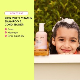 Evereden Kids Shampoo and Conditioner 2 in 1: Cool Peach, 8.5 fl oz. | Gentle Kids Skin Care | Non-toxic and Clean Ingredients Evereden Kids Shampoo and Conditioner 2 in 1: Cool Peach, 8.5 fl oz. | Gentle Kids Skin Care | Non-toxic and Clean Ingredients