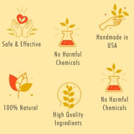 10% Sulfur Soap Cleansing Bar for Face & Body - All Natural Facial Cleanser for Acne, Oily Skin - Healing Skincare Blend of Lemongrass, Tea Tree Essential Oil, Vitamin E, Coconut Milk - Made in USA