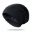 OLESILK Silk-Bonnet for Curly Hair, Silk Hair Bonnet for Sleeping, Silk Sleep Cap Hair Warp for Sleeping for Frizzy Hair, Unisex, Medium, Black
