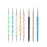 FULINJOY 5PCS Dotting Pens with 3 PCS Nail Painting Brushes, Nail Art Design Tools