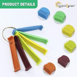 Cenipar FCR6 Ring Fin Comb Set Cleaning Brush Coil Condenser Brush Compatible with Air Conditioner Cenipar FCR6 Ring Fin Comb Set Cleaning Brush Coil Condenser Brush Compatible with Air Conditioner