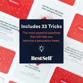 BestSelf Persuasion Deck - Persuasion Skill Cards to Master Persuasion Tricks with 33 Prompts BestSelf Persuasion Deck - Persuasion Skill Cards to Master Persuasion Tricks with 33 Prompts