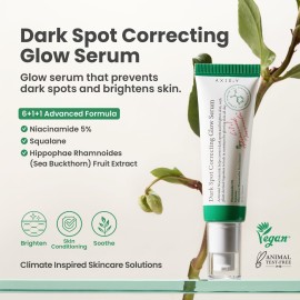 AXIS-Y Dark Spot Correcting Glow Serum - 5% Niacinamide Dark Spot Remover For Face - Vegan Korean Skin Care Niacinamide Serum for All Skin Types - 1.69 fl. oz.