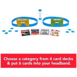 Spin Master Games, Heads Up. 4th Edition, Easy to Play for Family Game Night, Fun for Adult, Teens & Kids, 2-6 Players, for Ages 8 & Up Spin Master Games, Heads Up. 4th Edition, Easy to Play for Family Game Night, Fun for Adult, Teens & Kids, 2-6 Players, for Ages 8 & Up
