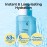 numbuzin No.6 Serum | Deep Sleep Mask Serum | Iceland Glacier Water for Instant and Long-lasting Hydration with Hyaluronic Acid & Niacinamide | Korean Skincare for Dry Skin | 1.69 fl. oz.