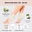 Kitsch Moisturizing Socks for Cracked Heel Treatment, Insulated Gel Socks & Moisturizing Heel Socks for Dry Cracked Feet Women Men, Spa & Sleep Socks for Overnight Moisture Repair, 1 Reusable Pair