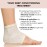 Kitsch Moisturizing Socks for Cracked Heel Treatment, Insulated Gel Socks & Moisturizing Heel Socks for Dry Cracked Feet Women Men, Spa & Sleep Socks for Overnight Moisture Repair, 1 Reusable Pair