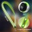 OLIKER LED Reflective Running Gear High Visibility LED Flashing Sash Outdoor Running Cycling Hiking Jogging Rechargeable Illuminating Gear for Men and Women Night Safety Walking (Green)